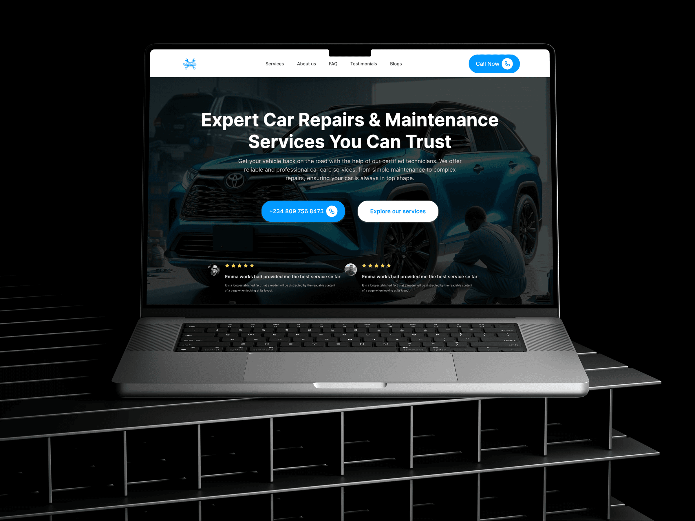 Car Repair Website